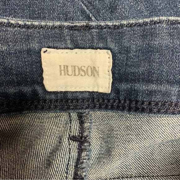 Hudson jeans size 27 Collin flap skinny ankle slightly dark wash - Picture 4 of 12